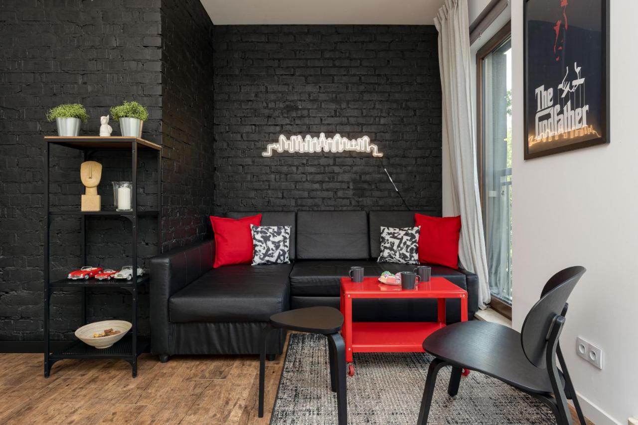 Stylish & Trendy 1 Bedroom Apartment Wola With Parking By Renters Warschau Buitenkant foto