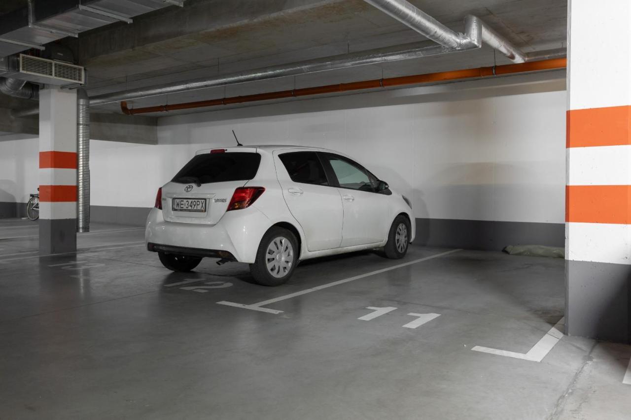 Stylish & Trendy 1 Bedroom Apartment Wola With Parking By Renters Warschau Buitenkant foto